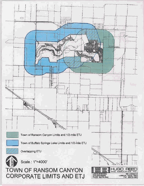 Town of Ransom Canyon, Texas - Canyon Maps
